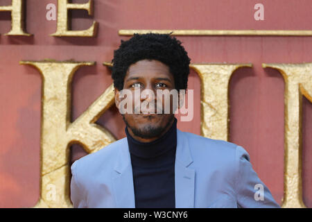 Labrinth, Il Re Leone - Premiere europeo, Leicester Square Gardens, Londra, UK, 14 luglio 2019, Foto di Richard Goldschmidt Foto Stock