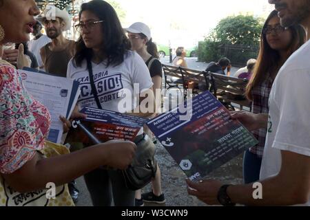 Team AOC conoscere i vostri diritti, New York, Stati Uniti d'America Foto Stock