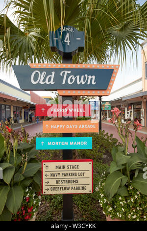 Old Town kissimmee florida stati uniti d'America Foto Stock