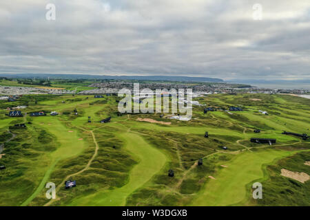 Aprire il Royal Portrush Foto Stock