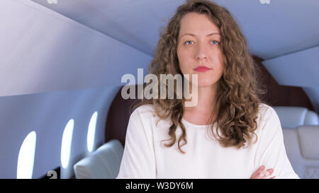 Business Jet proprietario. Foto Stock