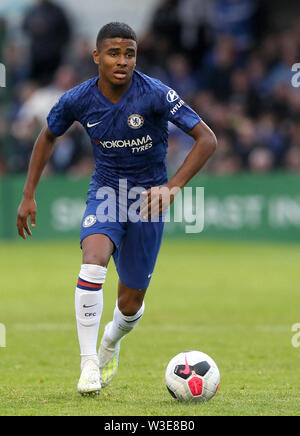 Chelsea Ian Maatsen durante la pre-stagione amichevole al Dalymount Park di Dublino. Foto Stock