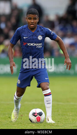 Chelsea Ian Maatsen durante la pre-stagione amichevole al Dalymount Park di Dublino. Foto Stock