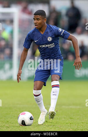 Chelsea Ian Maatsen durante la pre-stagione amichevole al Dalymount Park di Dublino. Foto Stock