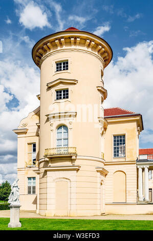 Schloss Rheinsberg (Landkreis Ostprignitz-Ruppin) Mark Brandenburg Foto Stock