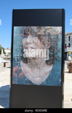 Jane Birkin è venuto a Francofolies di La Rochelle per presentare le sue memorie in un libro intitolato "Diari unkey Foto Stock