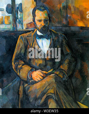 Paul Cézanne, Ritratto di Ambroise Vollard, ritratto dipinto, 1899 Foto Stock