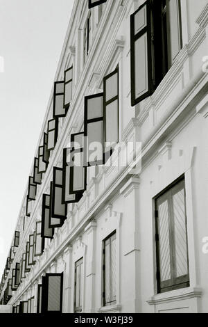 Antico Museo di Artiglieria a Bangkok in Tailandia in Asia del sud-est in Estremo Oriente. Foto Stock