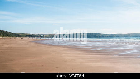 Woolacombe Beach Foto Stock