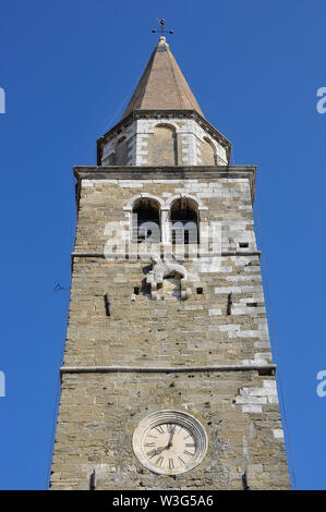 San Servolo chiesa parrocchiale, Buje, Croazia, Europa Foto Stock