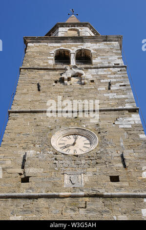 San Servolo chiesa parrocchiale, Buje, Croazia, Europa Foto Stock