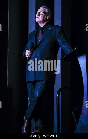 BFI Southbank, Londra, Regno Unito. Il 15 luglio 2019. Mark Kermode sul palco a Mark Kermode in 3d su lunedì 15 luglio 2019 al BFI Southbank di Londra. Nella foto: Mark Kermode . Foto di credito: Julie Edwards/Alamy Live News Foto Stock