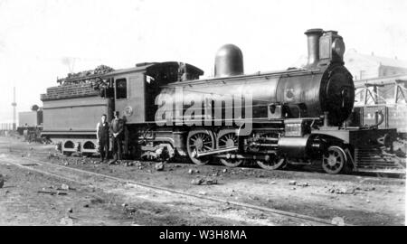 Classe 6Z 2-6-4 n. 715. Foto Stock