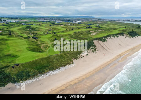 La Open at Royal Portrush Irlanda del Nord Foto Stock