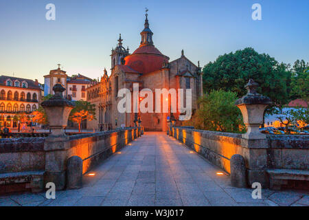 San Goncalo chiesa in Amarante, Portogallo Foto Stock