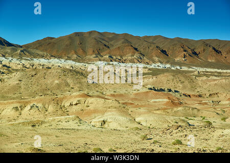 Altopiano vicino al lago Khyargas Nuur, mongola Ustyurt Plateau Foto Stock