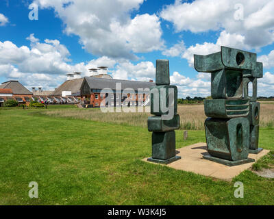 Snape Maltings Concert Hall Snape Maltings Suffolk in Inghilterra Foto Stock