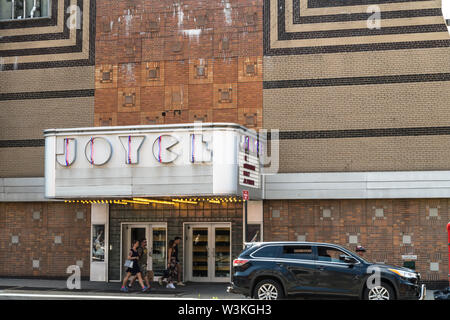 Il Joyce theatre è una performance di danza moderna sede nel quartiere di Chelsea, New York, Stati Uniti d'America Foto Stock