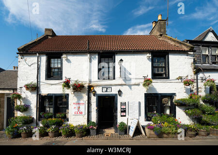 Esterno di Lomond taverna in Falkland, Fife, Scozia, Regno Unito Foto Stock