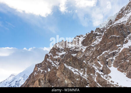 K2 picco di montagna, la seconda montagna più alta del mondo, K2 trek, Pakistan, Asia Foto Stock