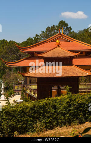 Città di Dalat Vietnam Foto Stock