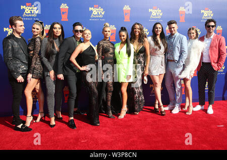 2019 MTV Movie e TV Awards con: 'Regole Vanderpump' cast, Scheana Shay, James Kennedy, Billie Lee, Lala Kent, Stassi Schroeder dove: Santa Monica, California, Stati Uniti quando: 15 giu 2019 Credit: FayesVision/WENN.com Foto Stock