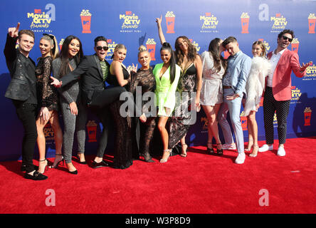 2019 MTV Movie e TV Awards con: 'Regole Vanderpump' cast, Scheana Shay, James Kennedy, Billie Lee, Lala Kent, Stassi Schroeder dove: Santa Monica, California, Stati Uniti quando: 15 giu 2019 Credit: FayesVision/WENN.com Foto Stock