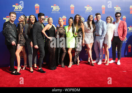 2019 MTV Movie e TV Awards con: 'Regole Vanderpump' cast, Scheana Shay, James Kennedy, Billie Lee, Lala Kent, Stassi Schroeder dove: Santa Monica, California, Stati Uniti quando: 15 giu 2019 Credit: FayesVision/WENN.com Foto Stock