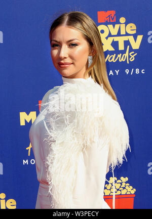 2019 MTV Movie e TV Awards arrivi presso Barker Hangar di Santa Monica, California. Dotato di: Stassi Schroeder dove: Los Angeles, California, Stati Uniti quando: 15 giu 2019 Credit: Adriana M. Barraza/WENN.com Foto Stock