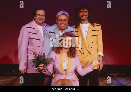 Fernando Express, deutsche Schlagerband aus Baden-Württemberg, Deutschland 1994. German pop e schlager banda "Fernando Express' dal Baden-Wuerttemberg, Germania 1994. Foto Stock