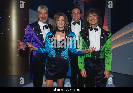 Fernando Express, deutsche Schlagerband aus Baden-Württemberg, Deutschland 1998. German pop e schlager banda "Fernando Express' dal Baden-Wuerttemberg, Germania 1998. Foto Stock