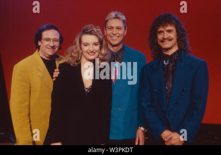 Fernando Express, deutsche Schlagerband aus Baden-Württemberg, Deutschland 1993. German pop e schlager banda "Fernando Express' dal Baden-Wuerttemberg, Germania 1993. Foto Stock