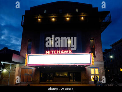 Nitehawk movie theater in Windsor Terrace Brooklyn NYC Foto Stock