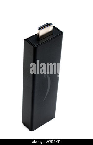 Amazon 4k Firetv stick Foto Stock