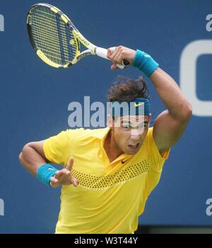 US Open Day 7-3400.JPG Queens, New York 09-6-2009 Rafael Nadal US Open Tennis Day 7; Arthur Ashe Stadium foto digitale da Maggie Wilson-PHOTOlink.net Foto Stock