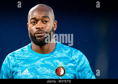 ROTTERDAM, 17-07-2019, Friendly , Feyenoord - Panathinaikos , Stadio Feyenoord De Kuip , Feyenoord player Kenneth Vermeer Foto Stock