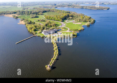 Oxford isola riserva naturale e Lough Neagh Foto Stock