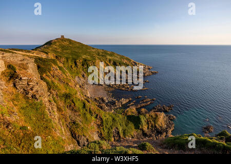 Testa di rame; Cornovaglia; Regno Unito Foto Stock