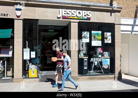 Jessops fotocamera e negozio fotografico store Coney Street York North Yorkshire England Regno Unito Regno Unito GB Gran Bretagna Foto Stock