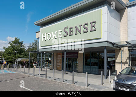 Home Sense Homesense negozio negozio Foss Islands York North Yorkshire Inghilterra Regno Unito GB Gran Bretagna Foto Stock