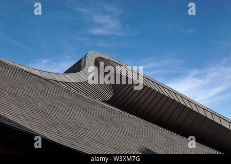 Gocce di carbone cantiere centro shopping a Londra di Kings Cross Foto Stock