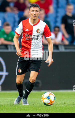 ROTTERDAM, 17-07-2019, Friendly , Feyenoord - Panathinaikos , Stadio Feyenoord De Kuip , Feyenoord player Steven Berghuis Foto Stock