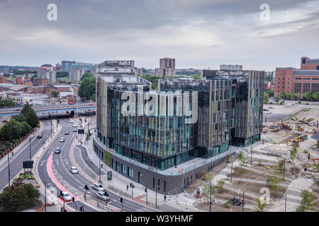 Nuovo Quarry Hill Campus a Leeds Foto Stock