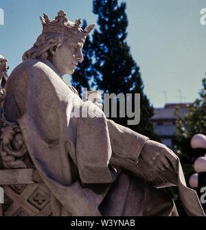 José Alcoverro / Alfonso X di Castiglia, 1892. Foto Stock