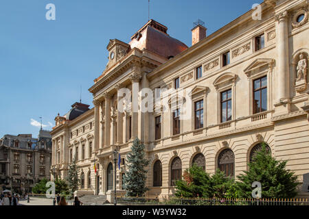 La Banca nazionale di Romania, Bucarest, Romania Foto Stock