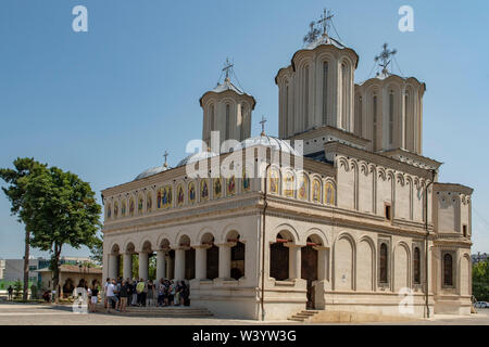 Cattedrale Patriarcale dei Santi Costantino ed Elena, Bucarest, Romania Foto Stock