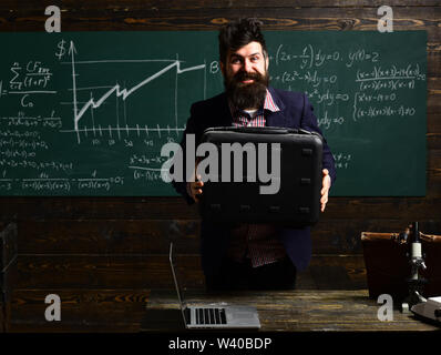 Gli studenti di successo sono per lo più creative. Preoccupatevi lo studente ha un problema con la matematica. Partenariato ideale. Le relazioni personali sono fondamentali a Foto Stock