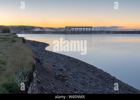 Ghost serbatoio vicino Cochrane, Alberta, Canada Foto Stock