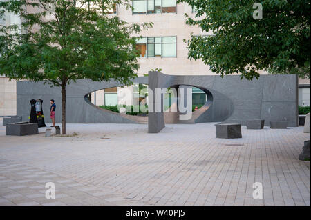 Sean Collier Memorial in MIT Cambridge Massachusetts USA Foto Stock