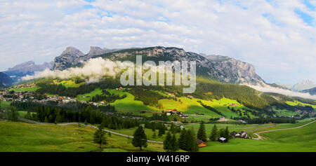 Visto paesaggi in Alta Badia - Dolomiti, Italia Foto Stock